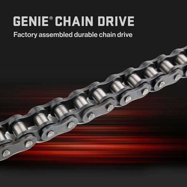 Reviews For Genie Chain Drive 550 1 2, How Tight Should Chain Be On Craftsman Garage Door Opener