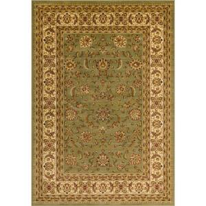 Unique Loom St. Florence Voyage Area Rug - 3' 3 x 5' 3 (Light Green)