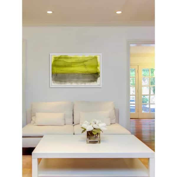 Unbranded 12 in. H x 18 in. W "Flock" by Parvez Taj Framed Printed Wall Art