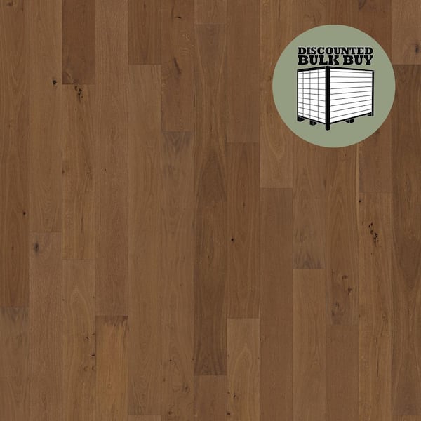 ASPEN FLOORING Batesville White Oak 3/8 in. T x 7.5 in. W Tongue and Groove W-Brush Engineered Hardwood Flooring (1757.70 sqft/pallet)