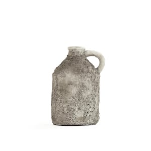 Polyresin Grey Small Decorative Pitcher Vase