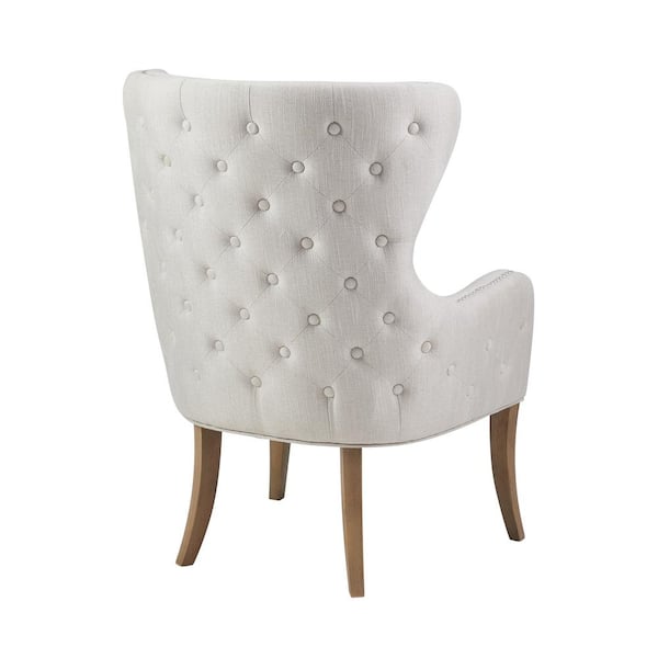 round back tufted chair