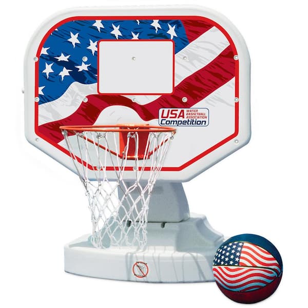 Poolmaster 72900 NBA Logo USA Competition-Style Poolside Basketball Game