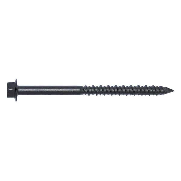 Blue-Tap 3/8 in. x 5 in. Bronze Hex-Head Concrete Screw