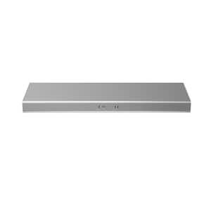 Cyclone 30 in. 600 CFM Ducted Under Cabinet Range Hood with Light in Stainless Steel