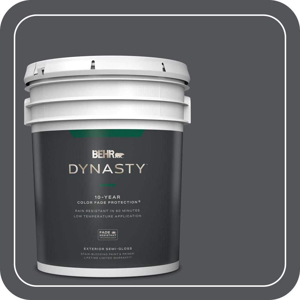 5 gal. #N510-6 Orion Gray Semi-Gloss Exterior Stain-Blocking Paint & Primer price history on PriceWatchPro