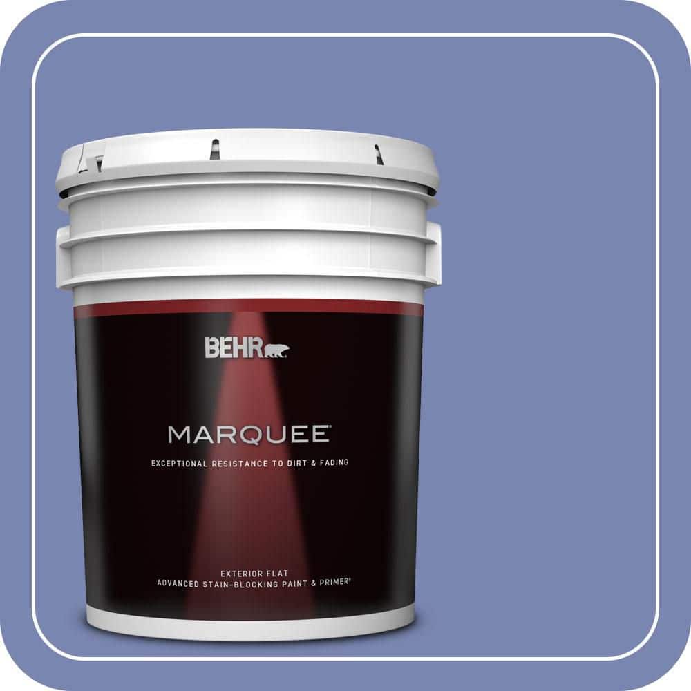 5 gal. #610B-5 Corsican Purple Flat Exterior Paint & Primer product image for price tracking