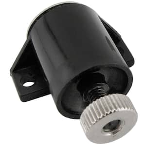 4 lb. Round Black Adjustable Latch Magnet Pull