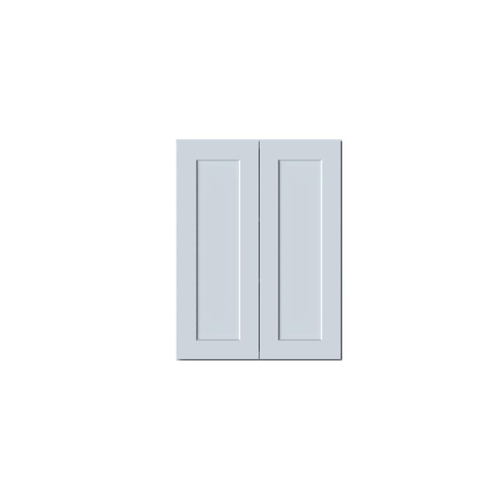 27 in. W x 12 in. D x 36 in. H Plywood Ready to Assemble Standard Wall Kitchen Cabinet in Dove Gray Full Overlay Design price history on PriceWatchPro