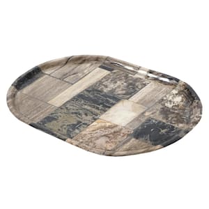 Norwood 12 in. Natural Wood Decorative Tray