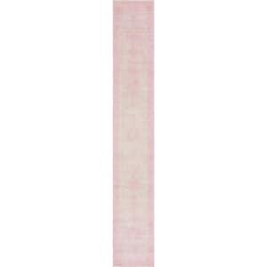 Bromley Midnight Pink 2 ft. x 13 ft. Runner Rug