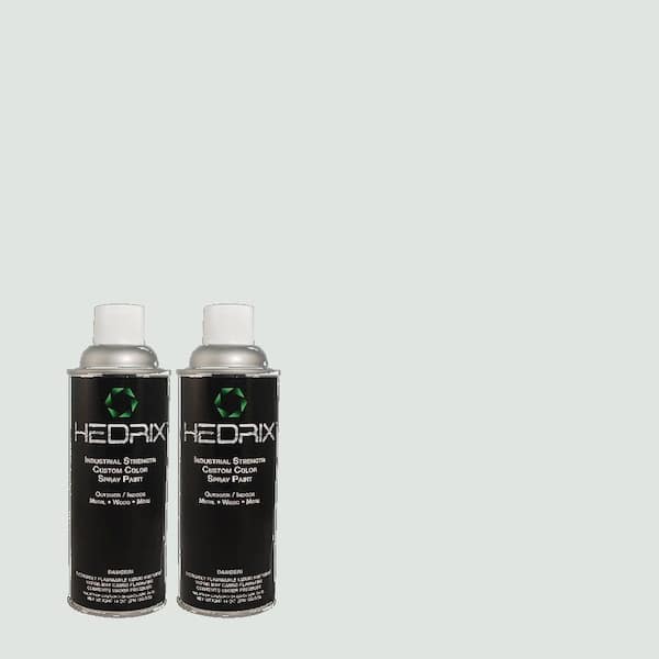 Hedrix 11 oz. Match of 8035 Blueberry Frost Semi-Gloss Custom Spray Paint (2-Pack)