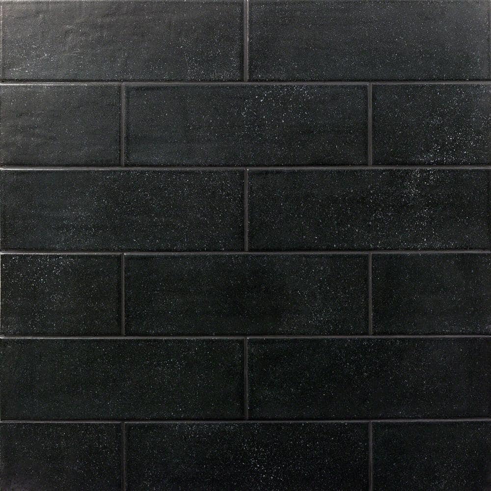 Ivy Hill Tile Piston Camp Black Rock 4 In X 12 In Matte Ceramic Subway Wall Tile 34 Piece 10 97 Sq Ft Box Ext3rd100505 The Home Depot