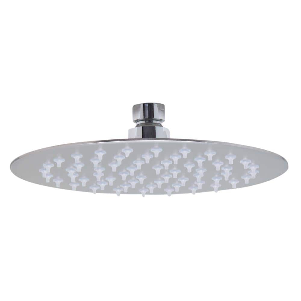 Solid Brushed Stainless Steel Round Rain Shower Head