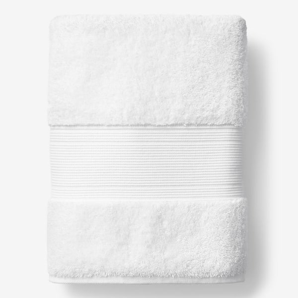 The Company Store Legends Regal White Solid Egyptian Cotton Bath Sheet