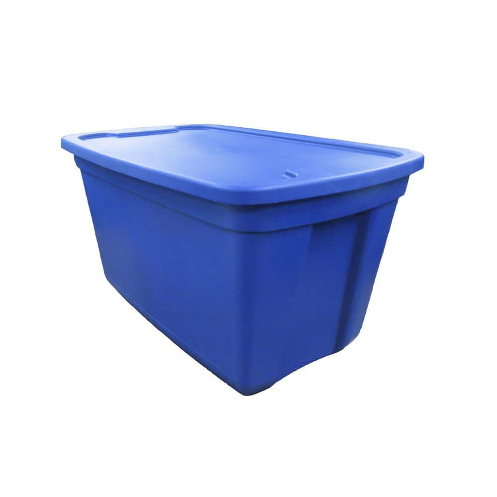 blue storage tote