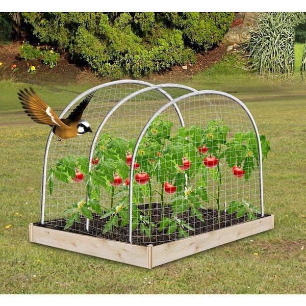 10 ft. x 36 ft. White Garden Bird Netting Anti Bird Protection Net Fruit Vegetables Flower Garden Pond Netting
