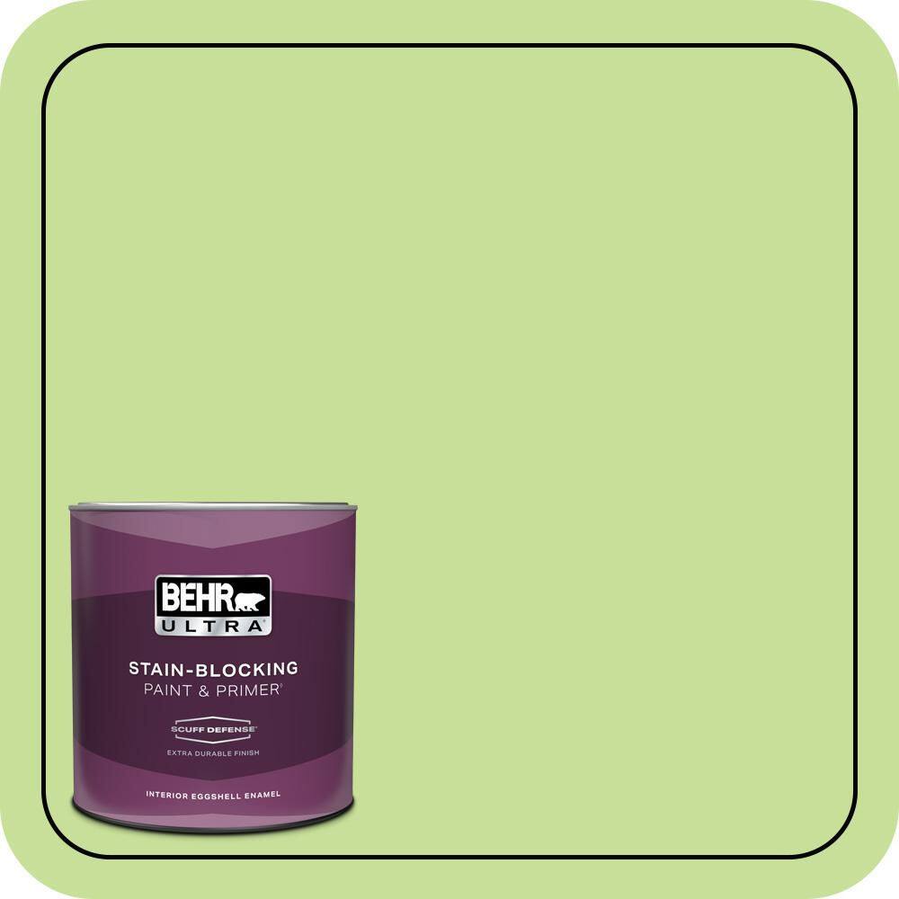 1 qt. #420A-3 Key Lime Extra Durable Eggshell Enamel Interior Paint & Primer price history on PriceWatchPro