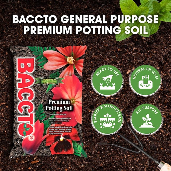 50 lbs. General All Purpose Premium Potting Soil with Perlite