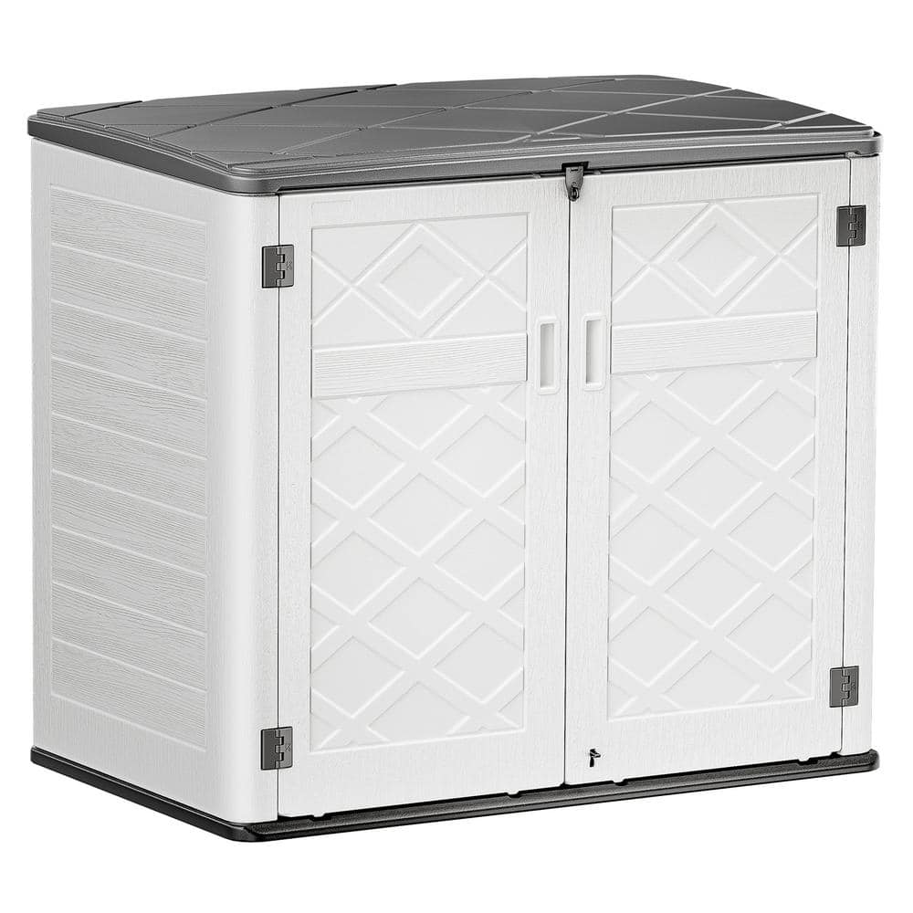 53.2 in. W x 34.3 in. D x 47.1 in. H Outdoor Storage Cabinet, with Reinforc