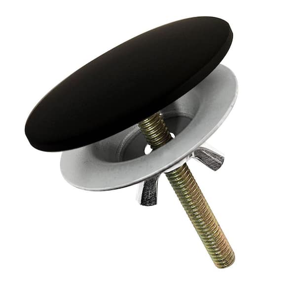 2 in. Kitchen Sink Hole Cover, Matte Black