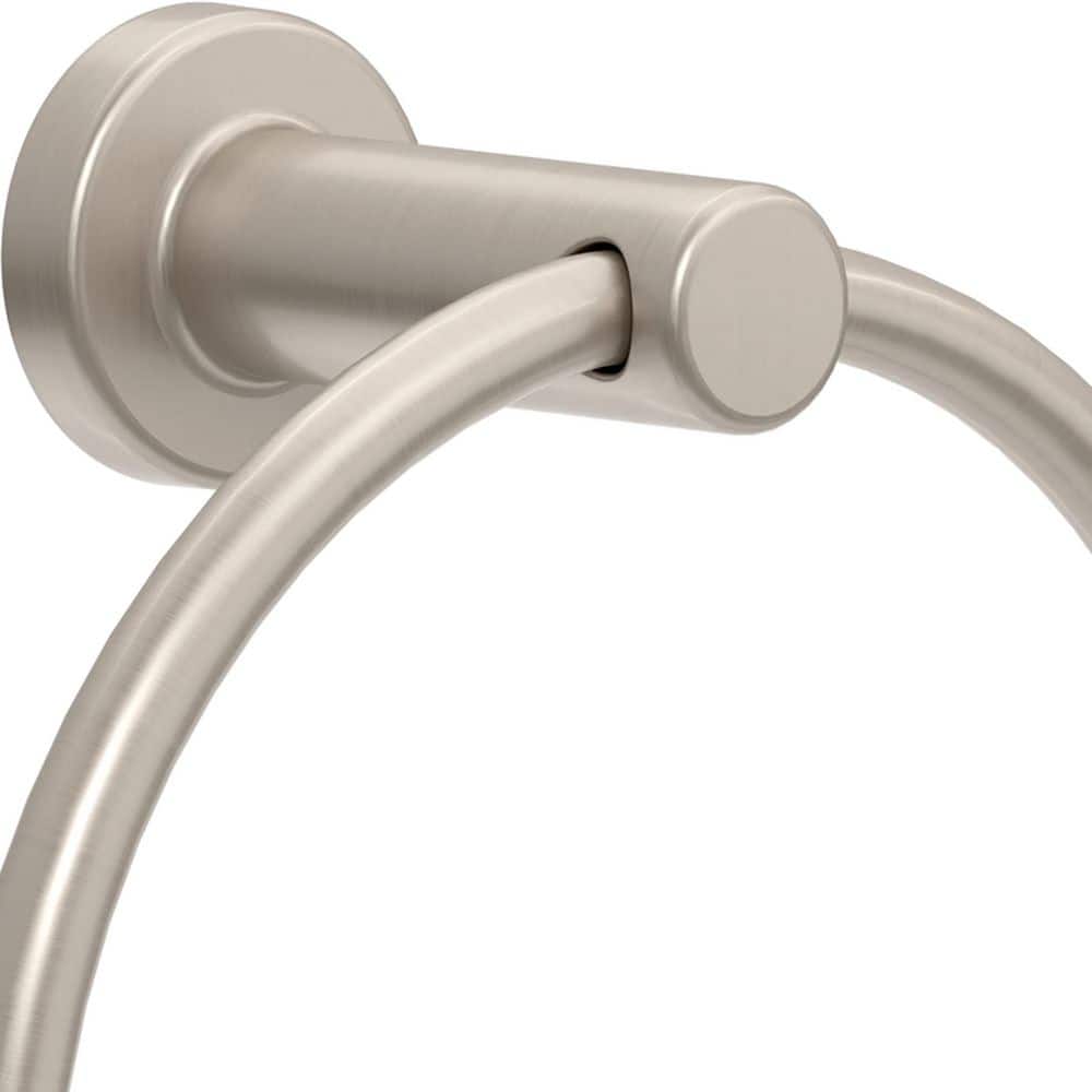 Wake Brushed Nickel 5-Piece Bathroom Hardware Set
