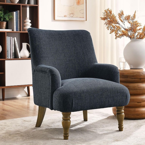 Modway Ellington Living Room Accent Armchair in Slate Blue