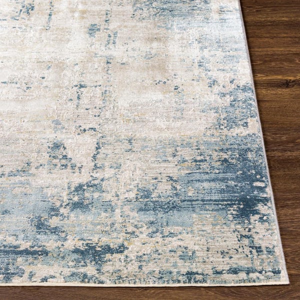 Gismondi Ice Blue 5 ft. x 7 ft. Indoor Area Rug