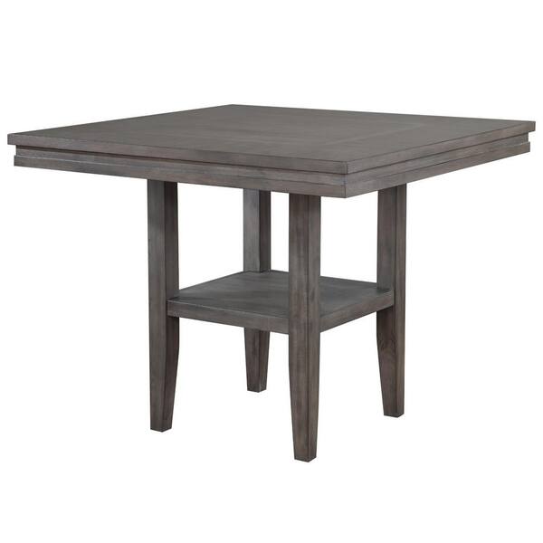 weathered grey pub table