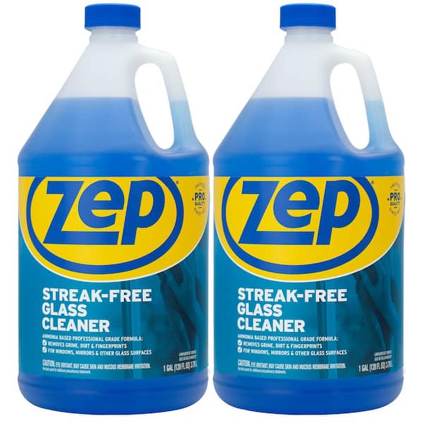ZEP 128 oz. Streak-Free Glass Cleaner (2-Pack)