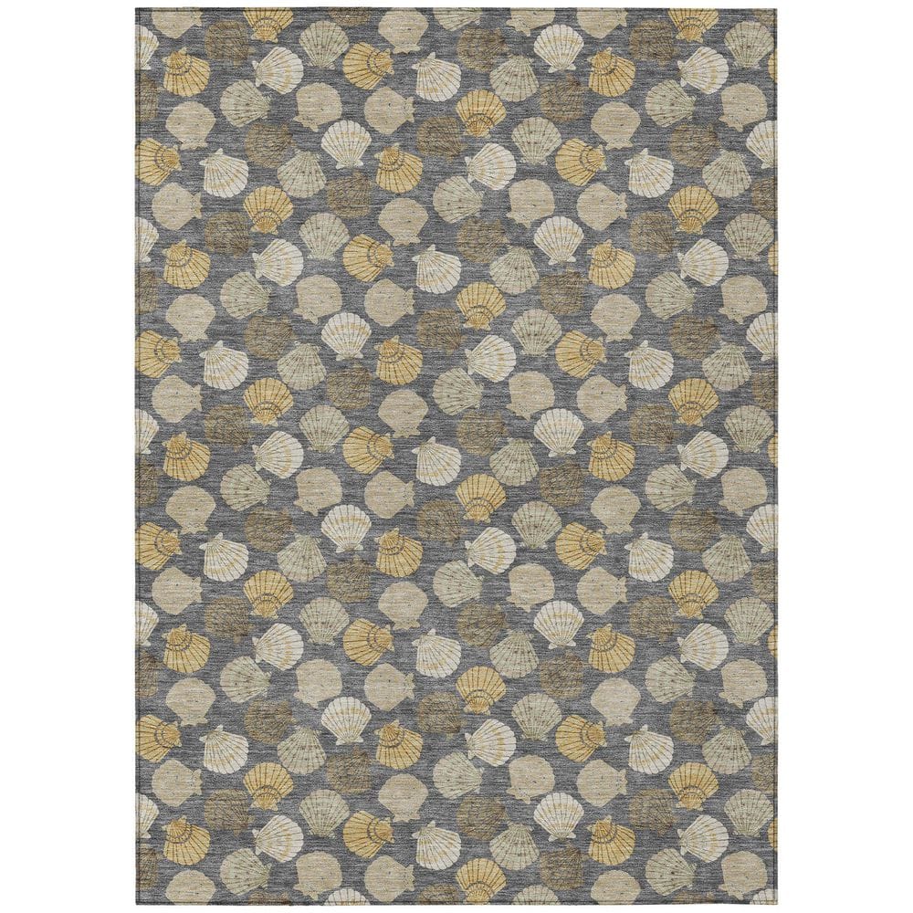 Chantille Machine Washable Indoor/Outdoor Abstract ACN2986 Gray 10 ft. x 14 ft. Area Rug price history on PriceWatchPro