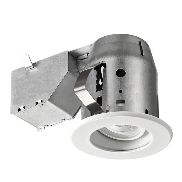 Commercial Electric LED Glare Control/Directional 3 in. White Recessed Kit