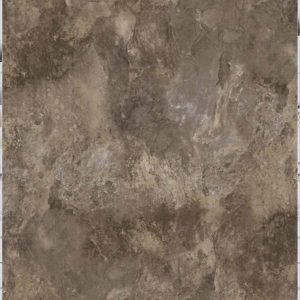 TrafficMaster Chestnut Blended Slate 18 in. x 18 in. Peel and Stick Vinyl Tile (27 sq. ft. / case)