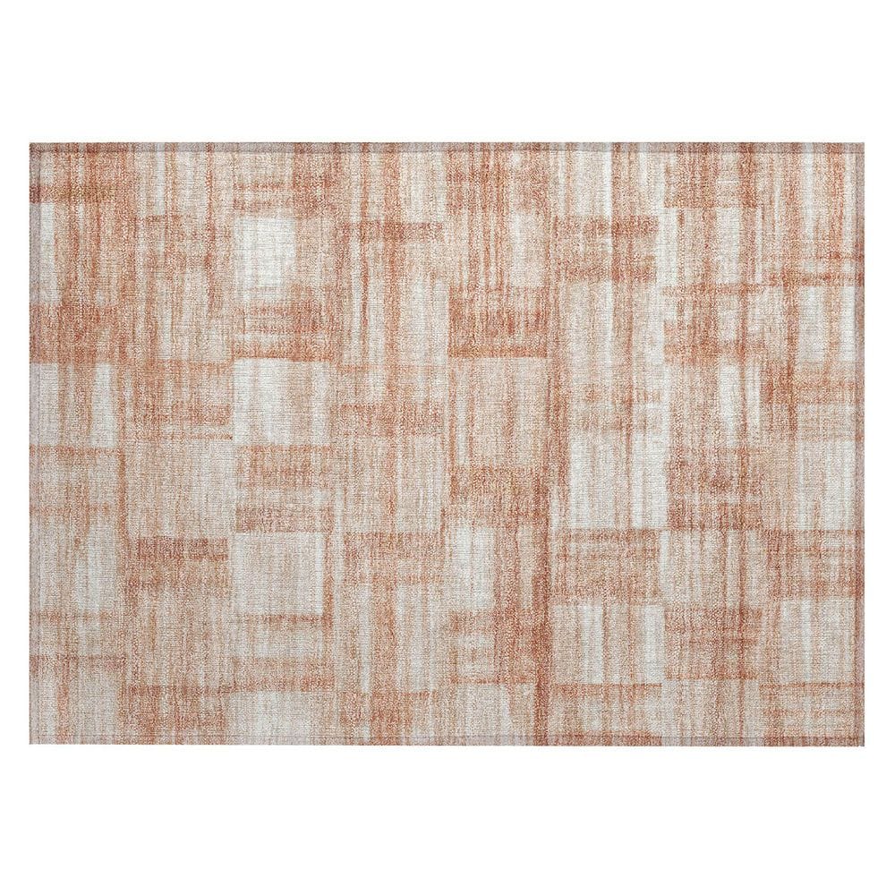Chantille Machine Washable Indoor/Outdoor Abstract ACN2517 Copper 2 ft. x 3 ft. Accent Rug price history on PriceWatchPro