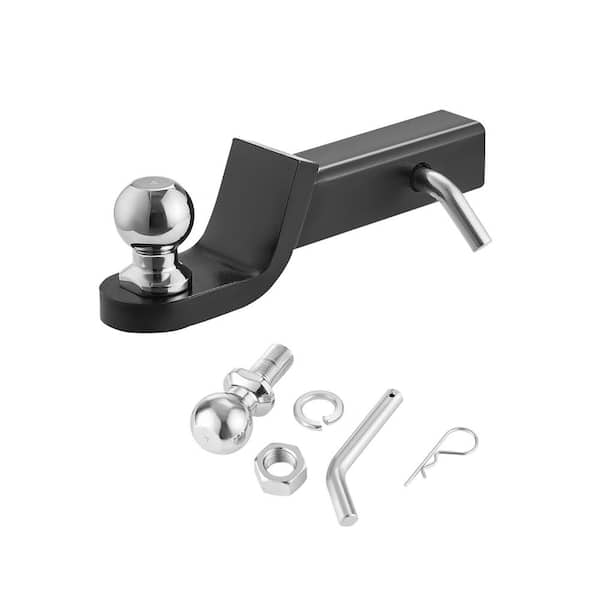 Trailer Hitch, Fits 2 In. Receiver, Trailer Hitch Ball Mount with 2 In. Ball and Pin, 7500 lbs. Capacity Ball Hitch