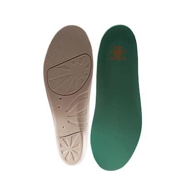 Women's 5-6.5 Green Anti-Fatigue Airsol Molded Insoles