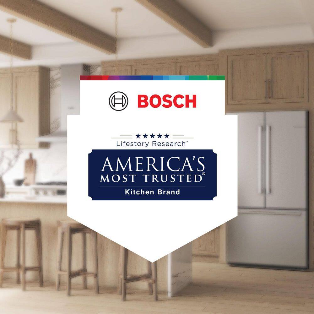 24" White Built-In Smart Dishwasher with Stainless Steel Tub