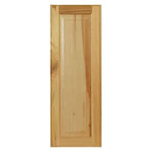 Hampton 10 in. W x 27.75 in. Wall Cabinet Decorative End Panel in Natural Hickory