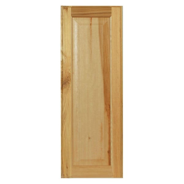 Hampton Bay Hampton 10 in. W x 27.75 in. Wall Cabinet Decorative End Panel in Natural Hickory