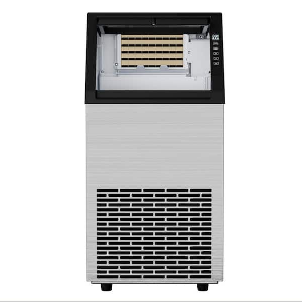 SIMZLIFE 9.4 in. 26.5 lb. Bullet Ice Countertop Portable Ice Maker