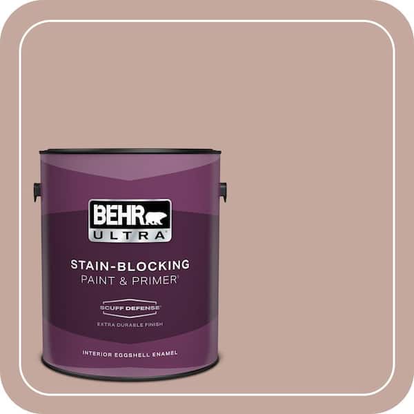 BEHR ULTRA 1 gal. Home Decorators Collection #HDC-NT-06 Patchwork Pink Extra Durable Eggshell Enamel Interior Paint & Primer