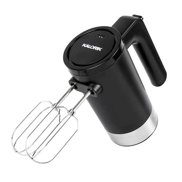 5-Speed Turbo Hand Mixer with Beaters and Dough Hooks, Solac