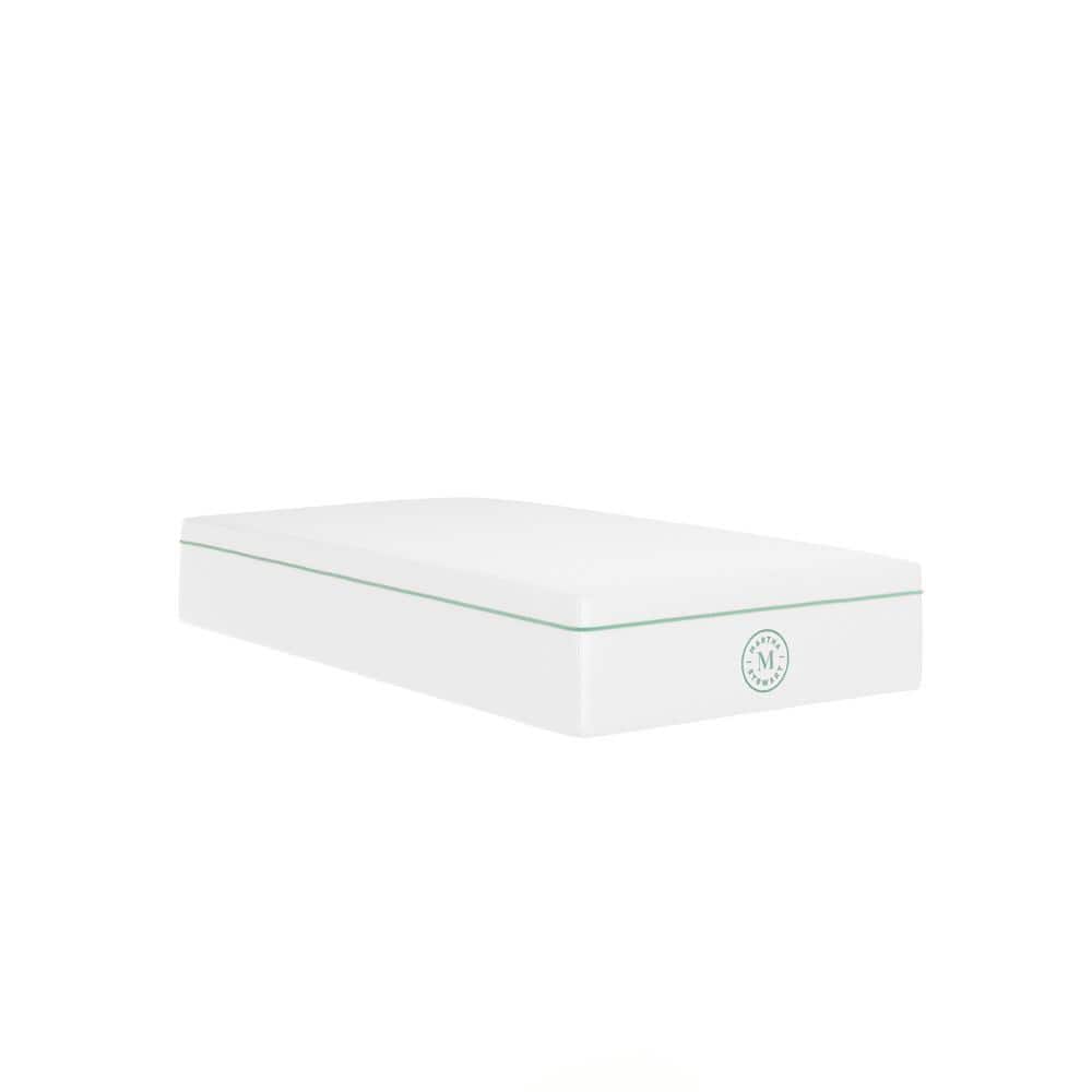 Twin 12" White Gel Memory Foam Adjustable Bed Mattress