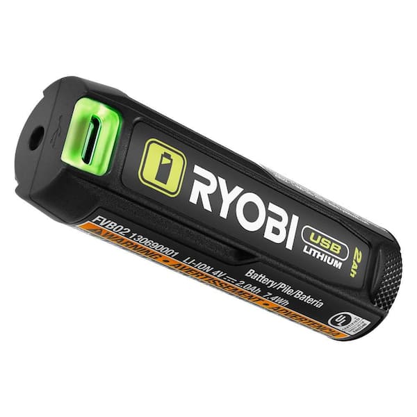 USB Lithium 2.0 Ah Lithium Rechargeable Battery