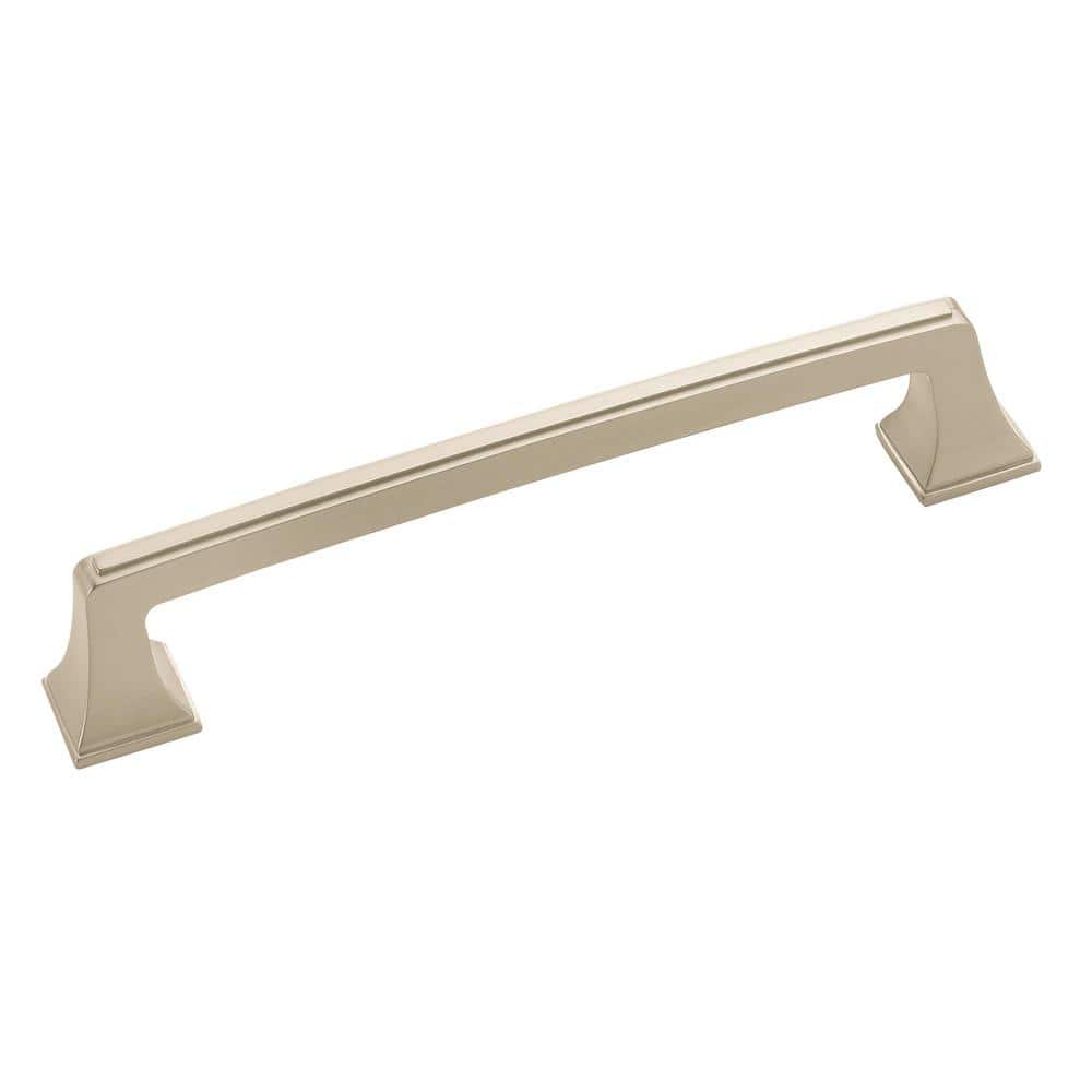 Mulholland 8 in. (203mm) Traditional Satin Nickel Arch Appliance Pull