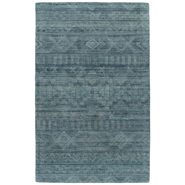 Kaleen Palladian Blue 8 ft. x 10 ft. Area Rug