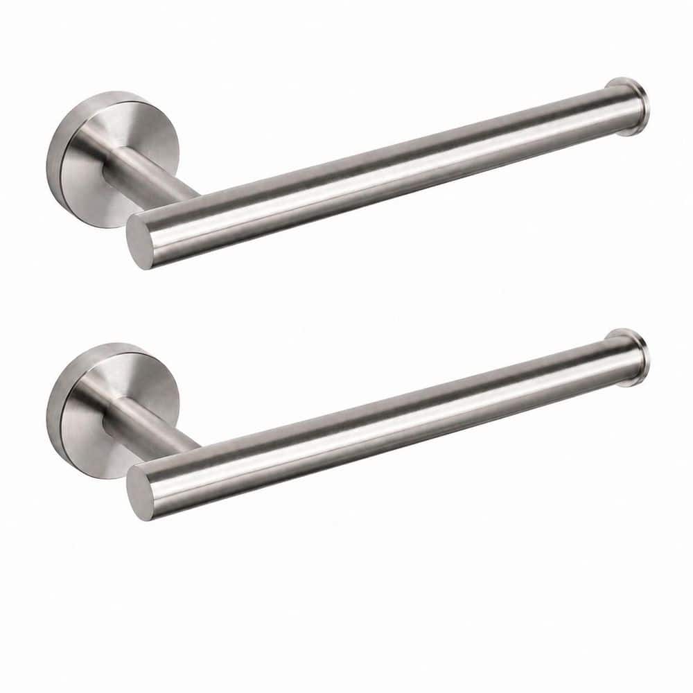 9 inch Wall Mounted Towel Bar Rack Set in Brushed Nickel, Rustproof Stainless Steel, Double Pack Bundle price history on PriceWatchPro