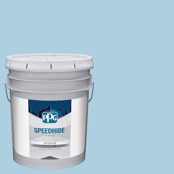 SPEEDHIDE 5 gal. PPG1238-3 Flemish Blue Ultra Flat Interior Paint