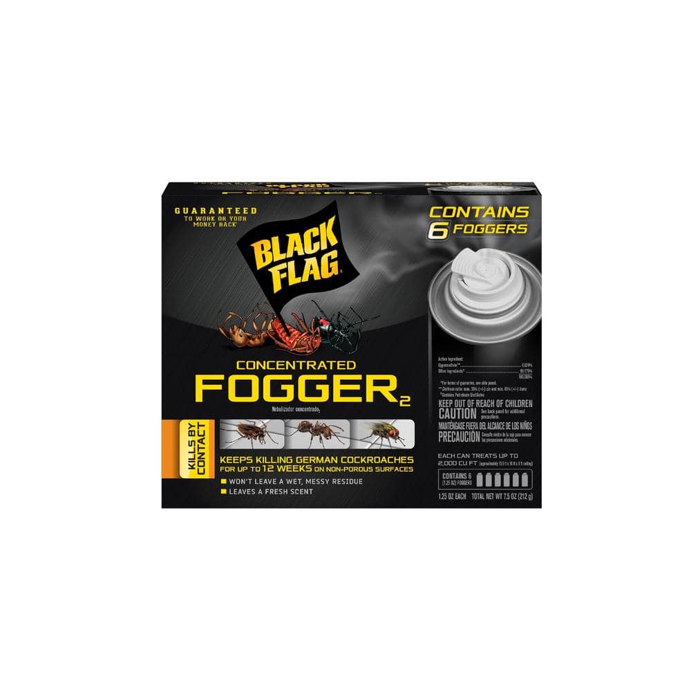 Black Flag BlackFlag Indoor Fogger (6Pack) HG110791 The Home Depot