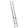 Louisville Ladder 20 ft. Aluminum Extension Ladder with 250 lbs. Load ...